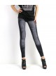 Svart Jeans mode leggings