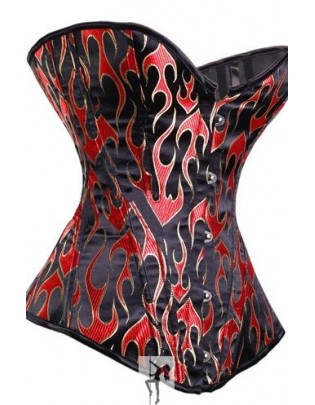 Fire Strapless Corset