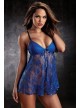 Sexy Blue Maxine Babydoll