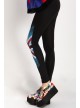 Ankle-length Union Flag Printed Leggings